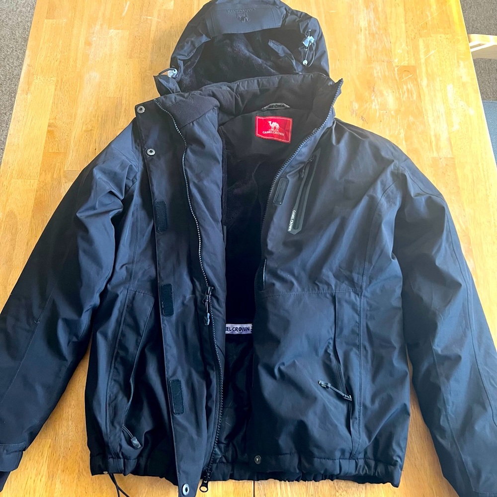 CAMEL CROWN Women's Mountain Snow Ski Jacket Medium